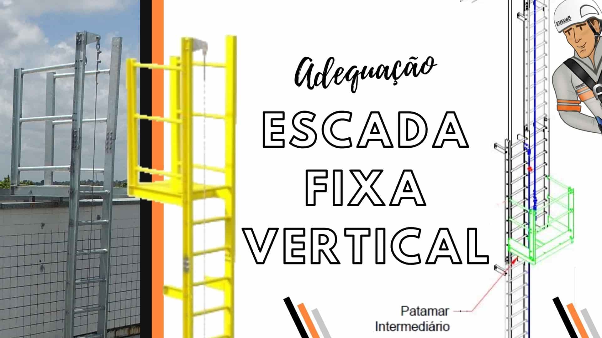 Leia mais sobre o artigo Atualização da NR-18: como adequar a Escada Fixa Vertical (escada marinheiro)